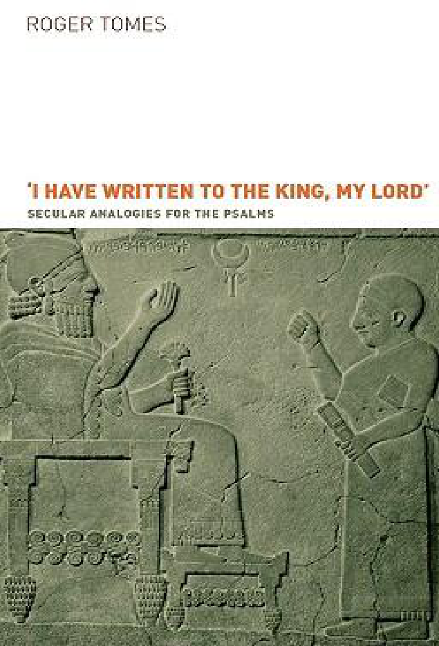 I Have Written To The King, My Lord - Roger Tomes cover