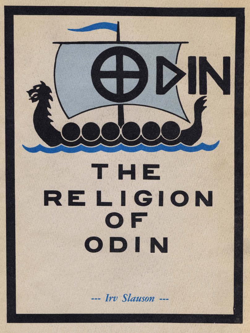 Irv Slauson - The Religion Of Odin cover
