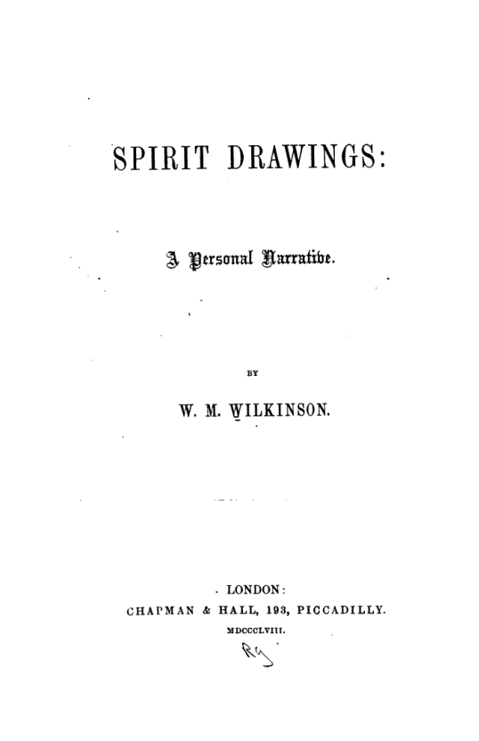 Spirit Drawings cover