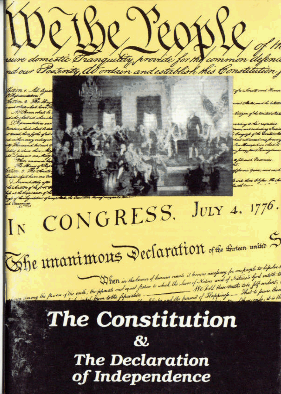 Declaration of Independence & Constitution cover