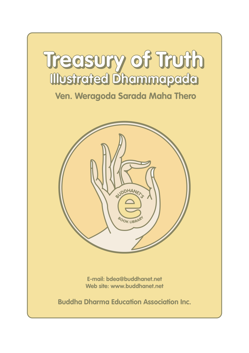 Dhammapada Illustrated cover