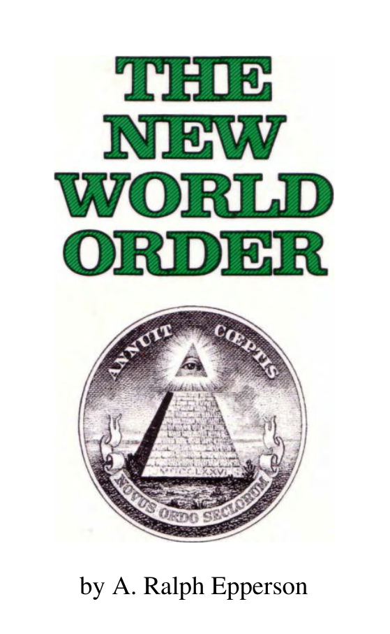 New World Order - Ralph Epperson cover