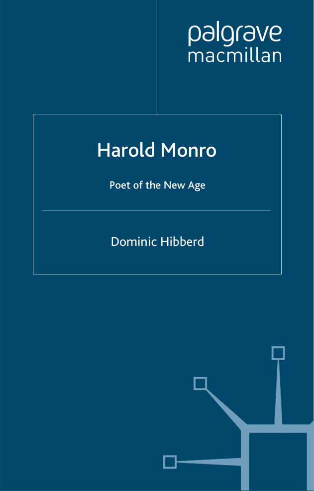 Harold Monro - Poet of the New Age cover