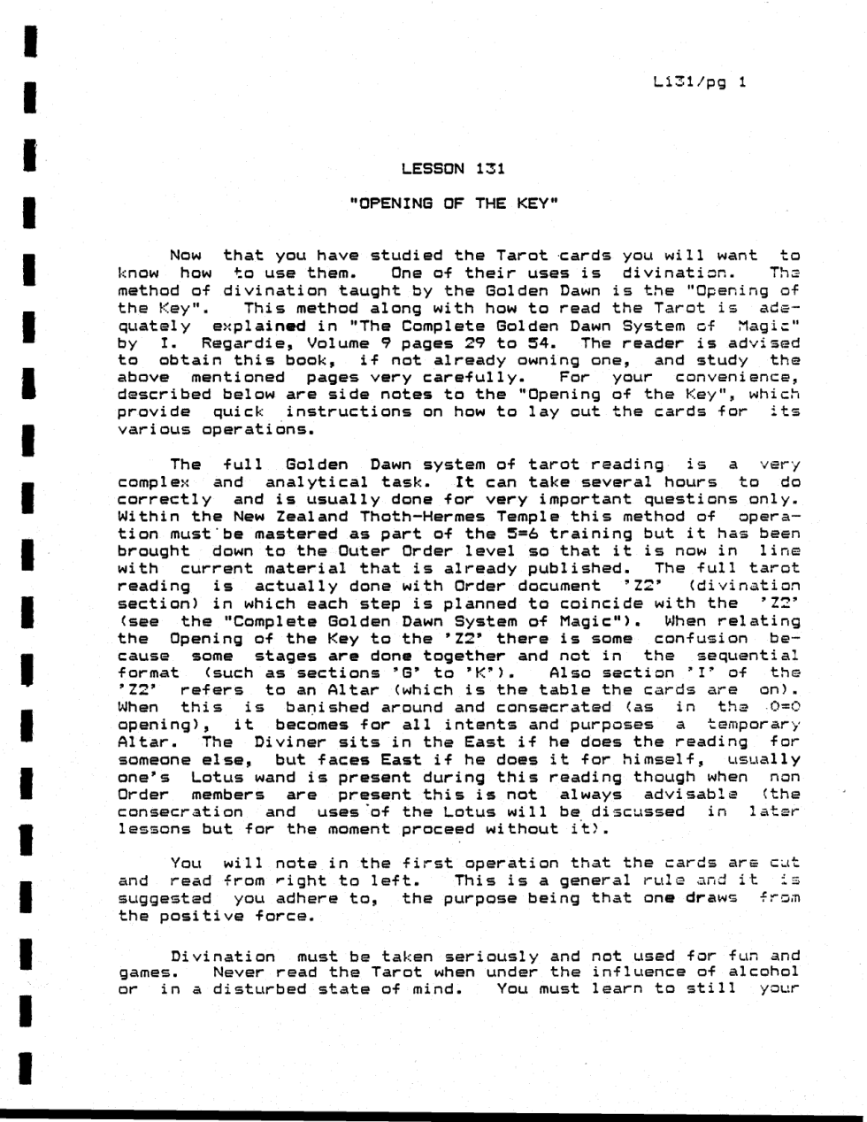 GDcorrespondencecourselessons131 cover