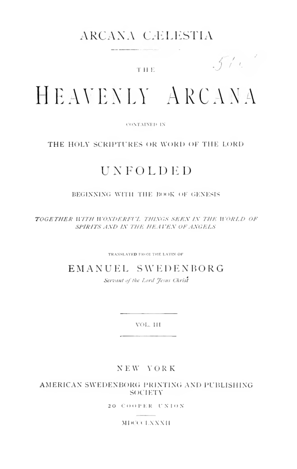 Arcana caelestia 3 cover