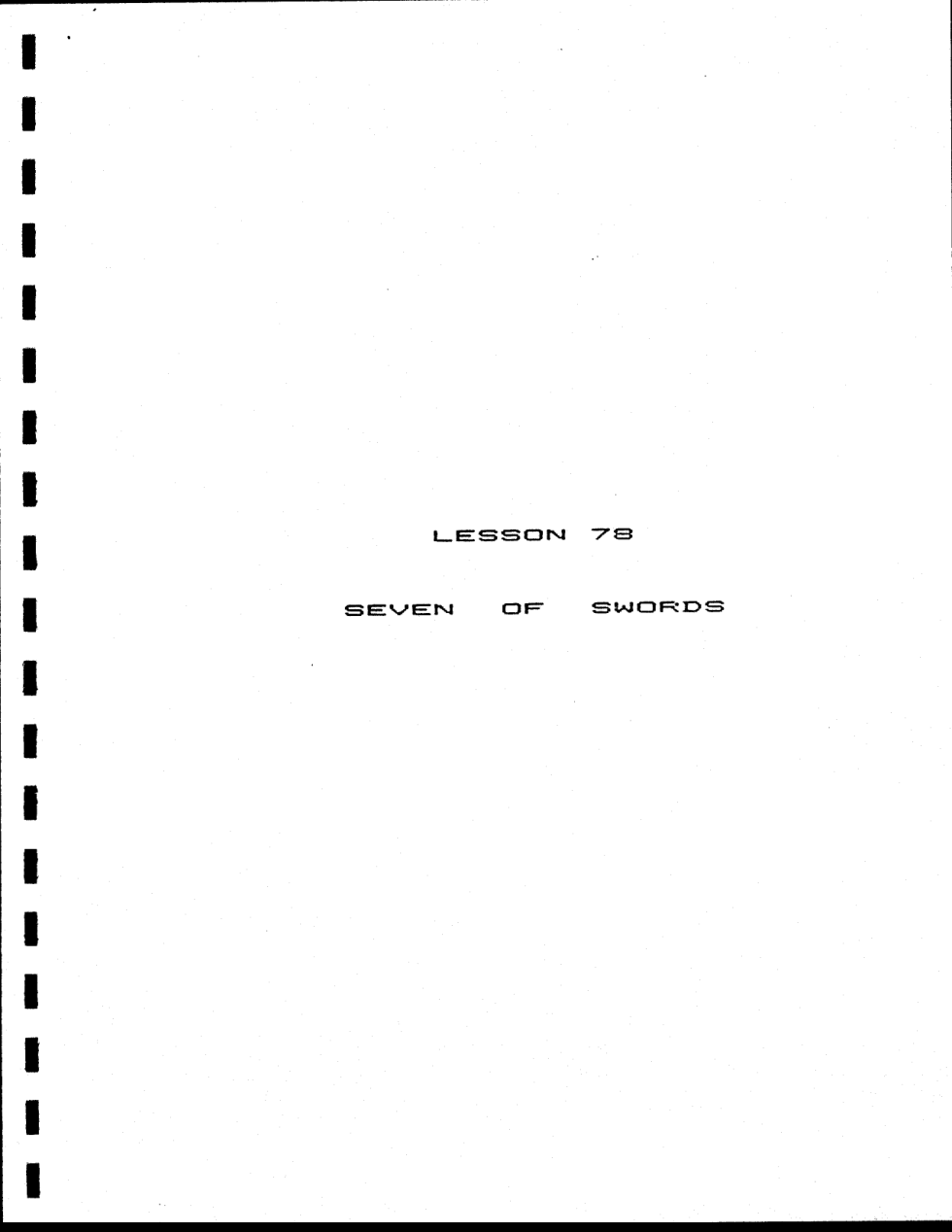 GDcorrespondencecourselessons078 cover