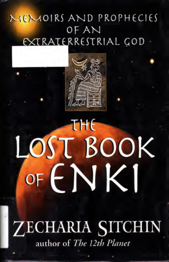 Zecharia Sitchin - The Lost Book Of Enki cover