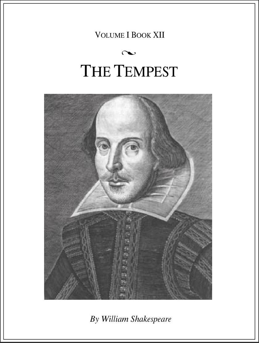Shakespeare, William - The Tempest cover