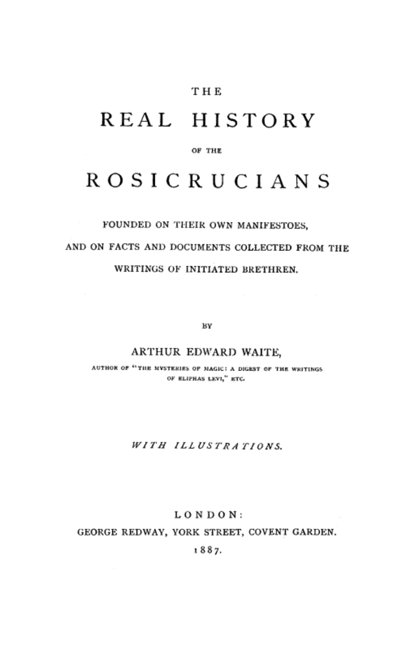 01 Rosicrucians Real History cover