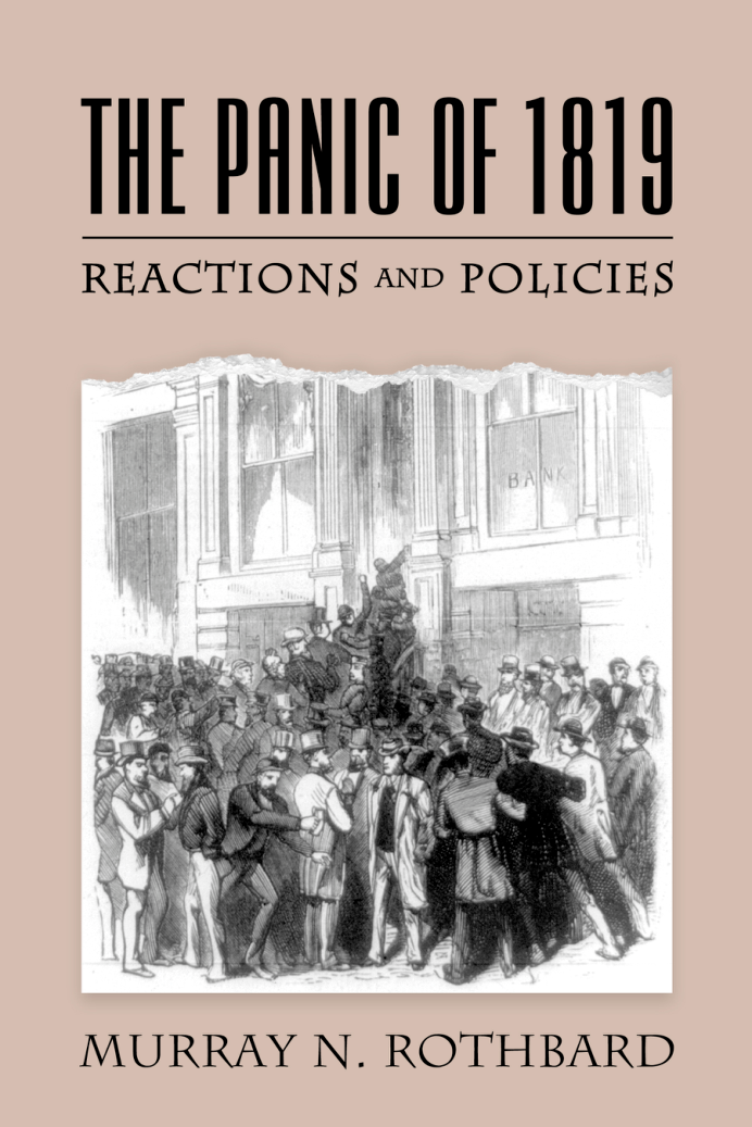 Murray Rothbard - Panic Of 1819 cover