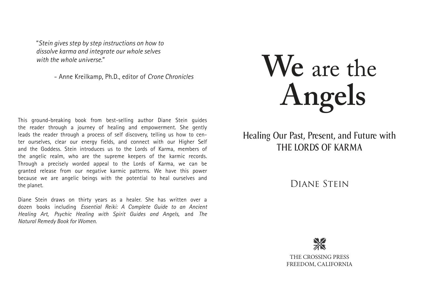 Diane-Stein-We-Are-the-Angels-Healing-Our-Past-Present-And-Future-With-the-Lords-of-Karma cover