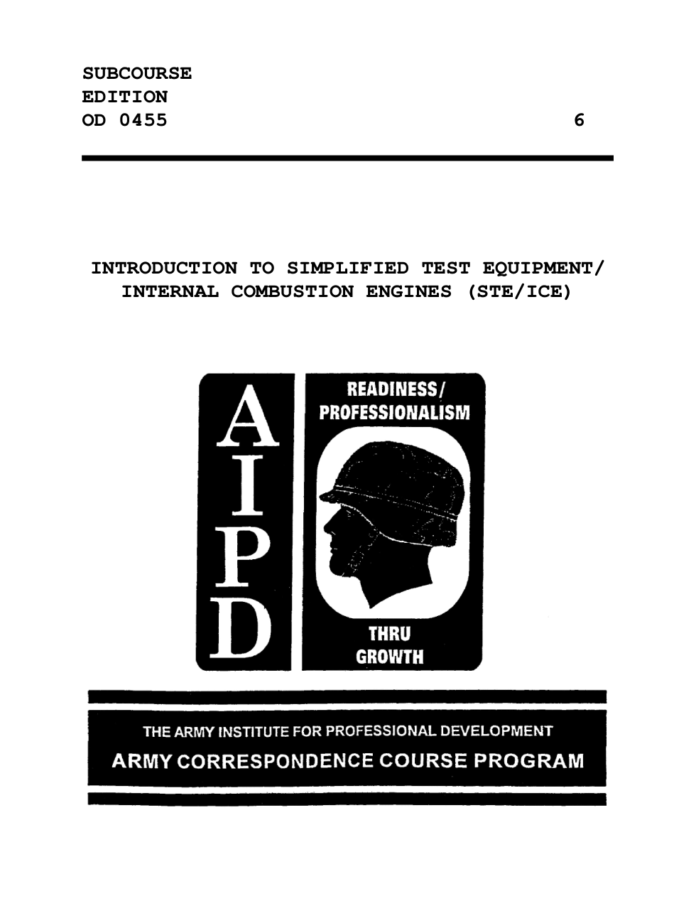 ARMY Simplified Test Equip- Intern Combust Engine 75pgs cover
