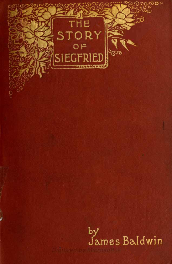 James Baldwin - The Story of Siegfried cover