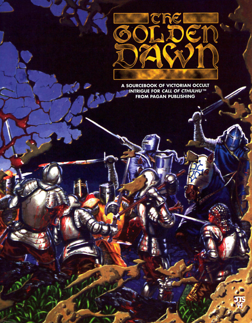 Scott Anyolowsky et al. – The Golden Dawn – Call of Cthulhu RPG Sourcebook (1 pdf) cover