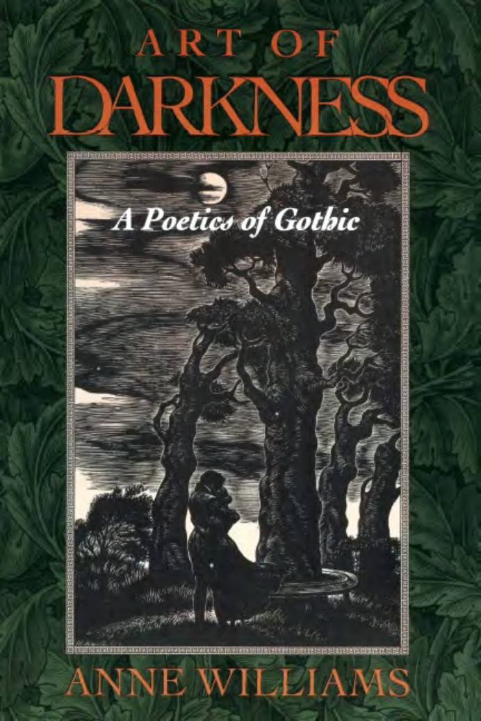 Art of Darkness - A Poetics of Gothic cover