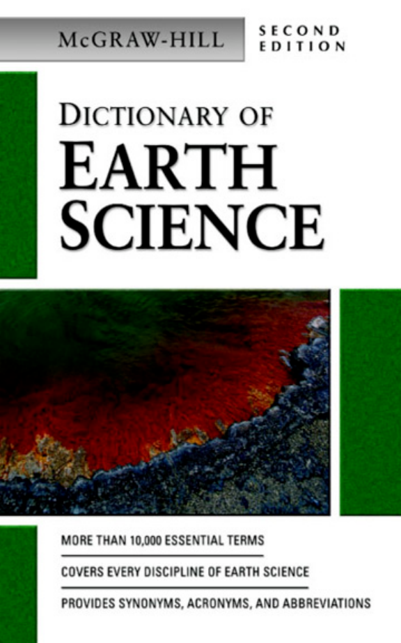 McGraw-Hill - Dictionary of Earth Science 2nd Edition cover