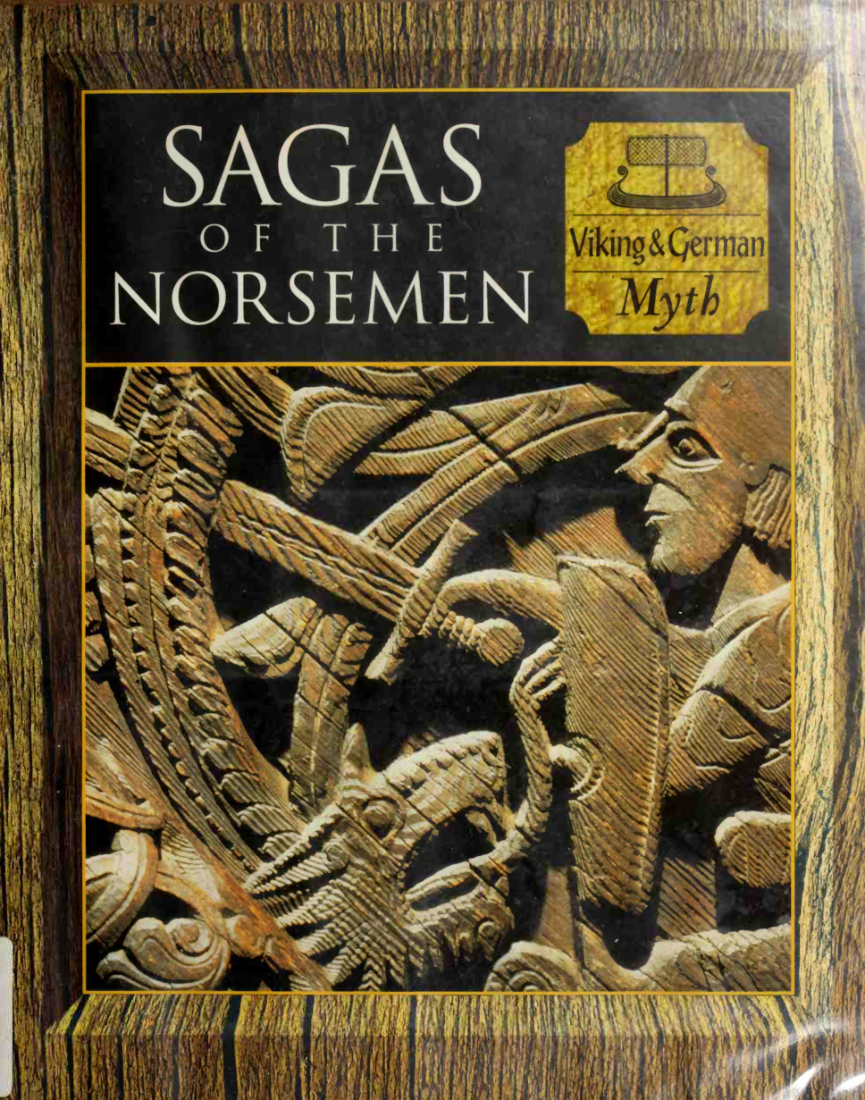 Jacqueline Simpson, Loren Auerbach - Sagas of the Norsemen Viking and German myth cover