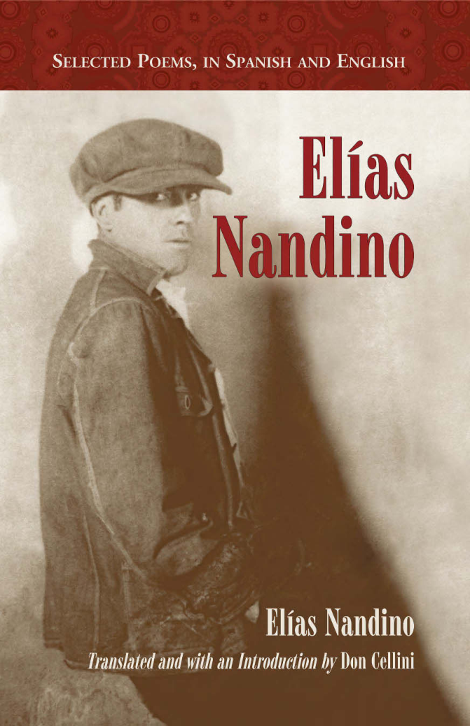 Elias Nandino Selected Poems, in Spanish and English Spanish Edition cover