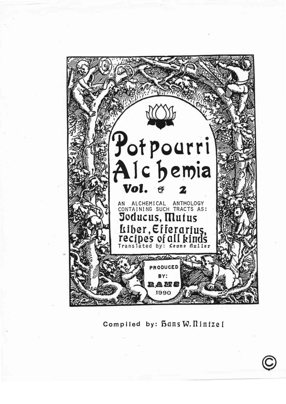 POTPOURRI ALCHEMIA VOL 2 cover