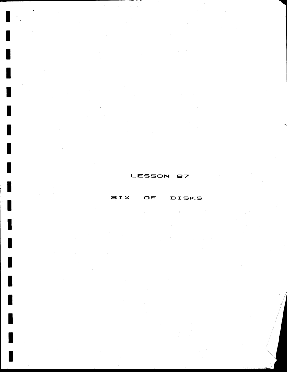 GDcorrespondencecourselessons087 cover