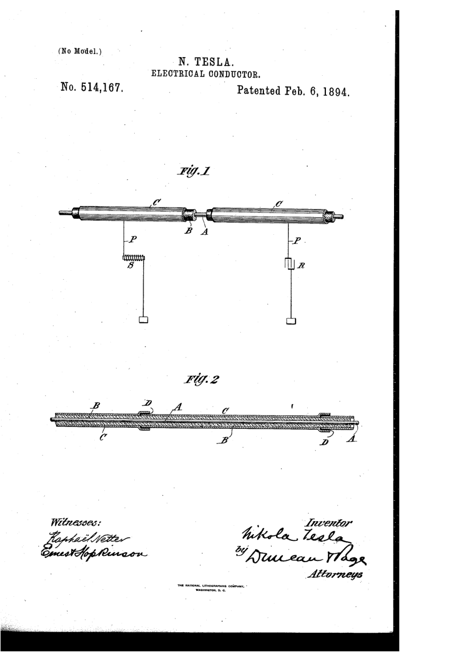 Tesla Patents - 00514167 cover