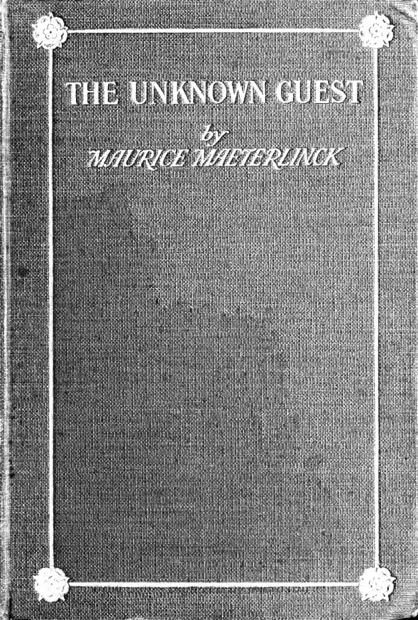 The Unknown Guest - M Maeterlinck cover