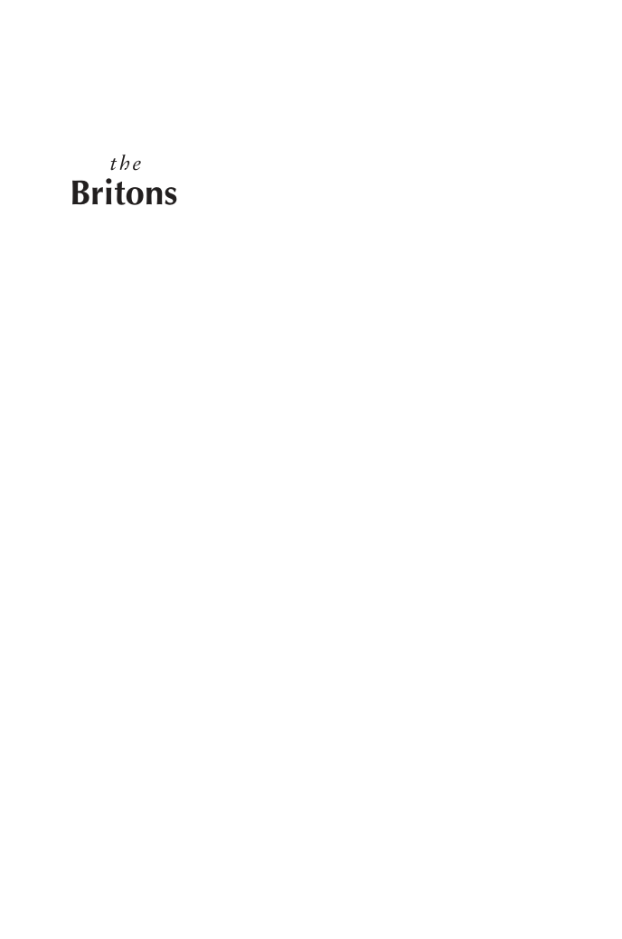 Christopher A. Snyder - The Britons (The Peoples of Europe, Book 4) (Retail) cover