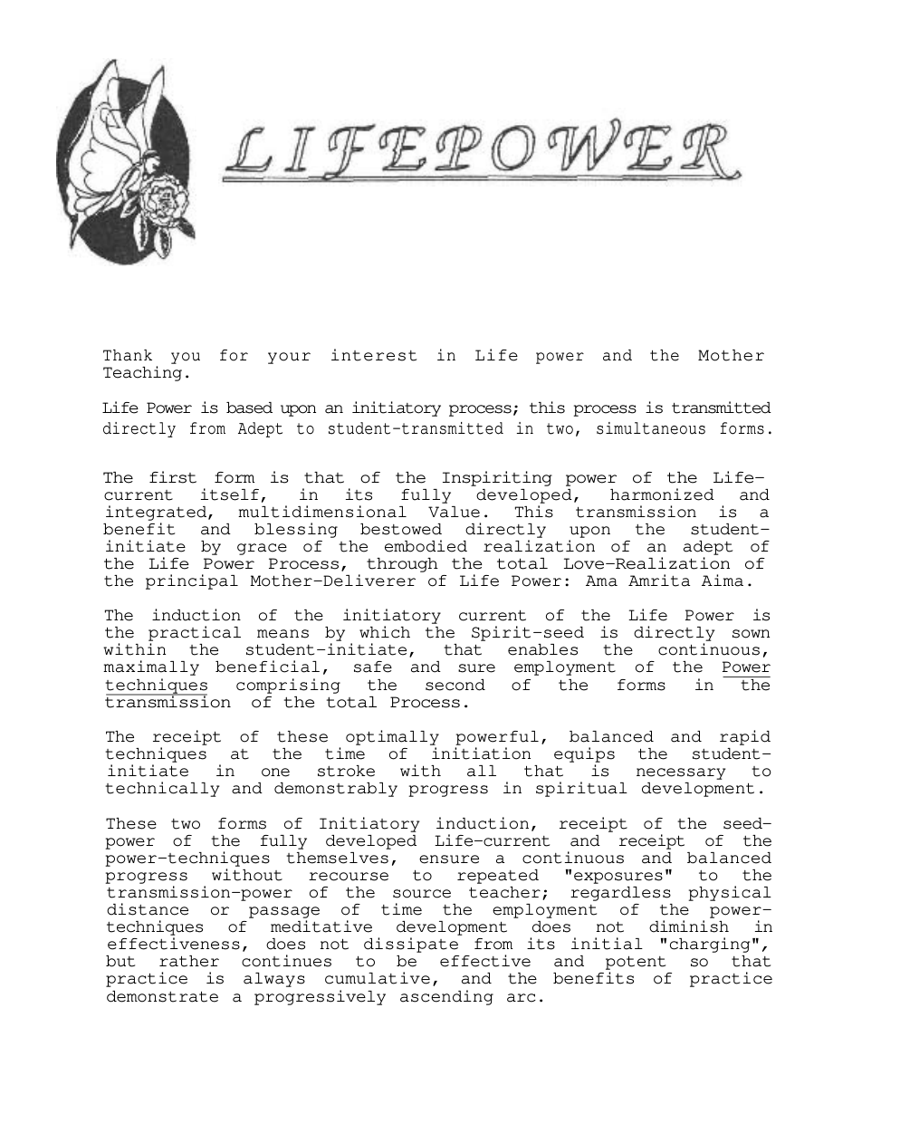 Lifepower cover