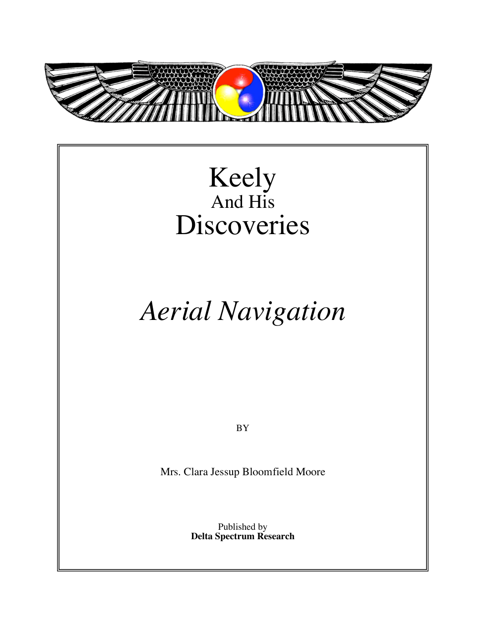 Keely Discoveries cover