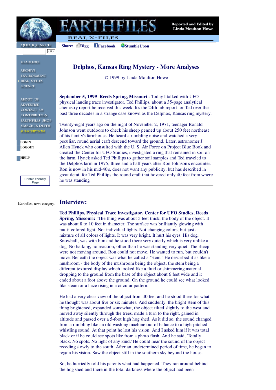 09 05 1999 Delphos, Kansas Ring Mystery - More Analyses cover