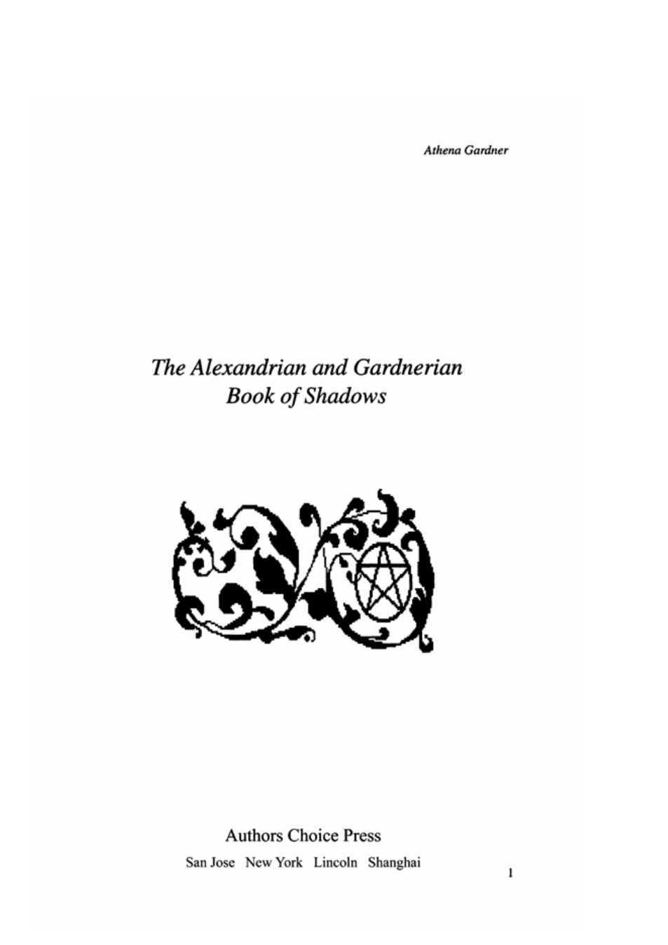 Alexandrian.Book.of.Shadows cover