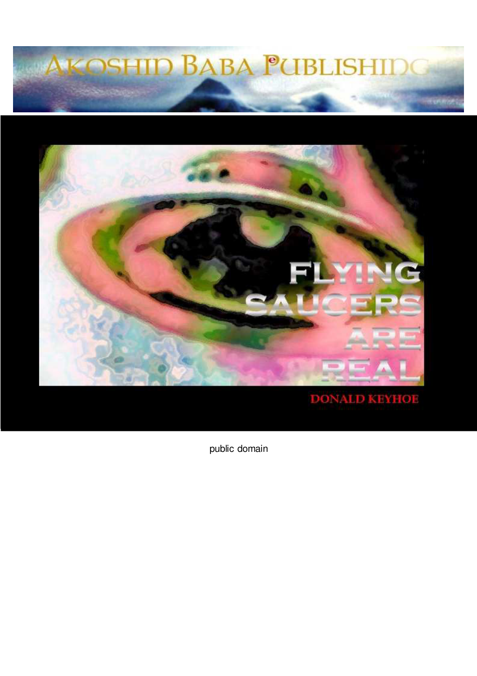 Flying Saucers Are Real cover
