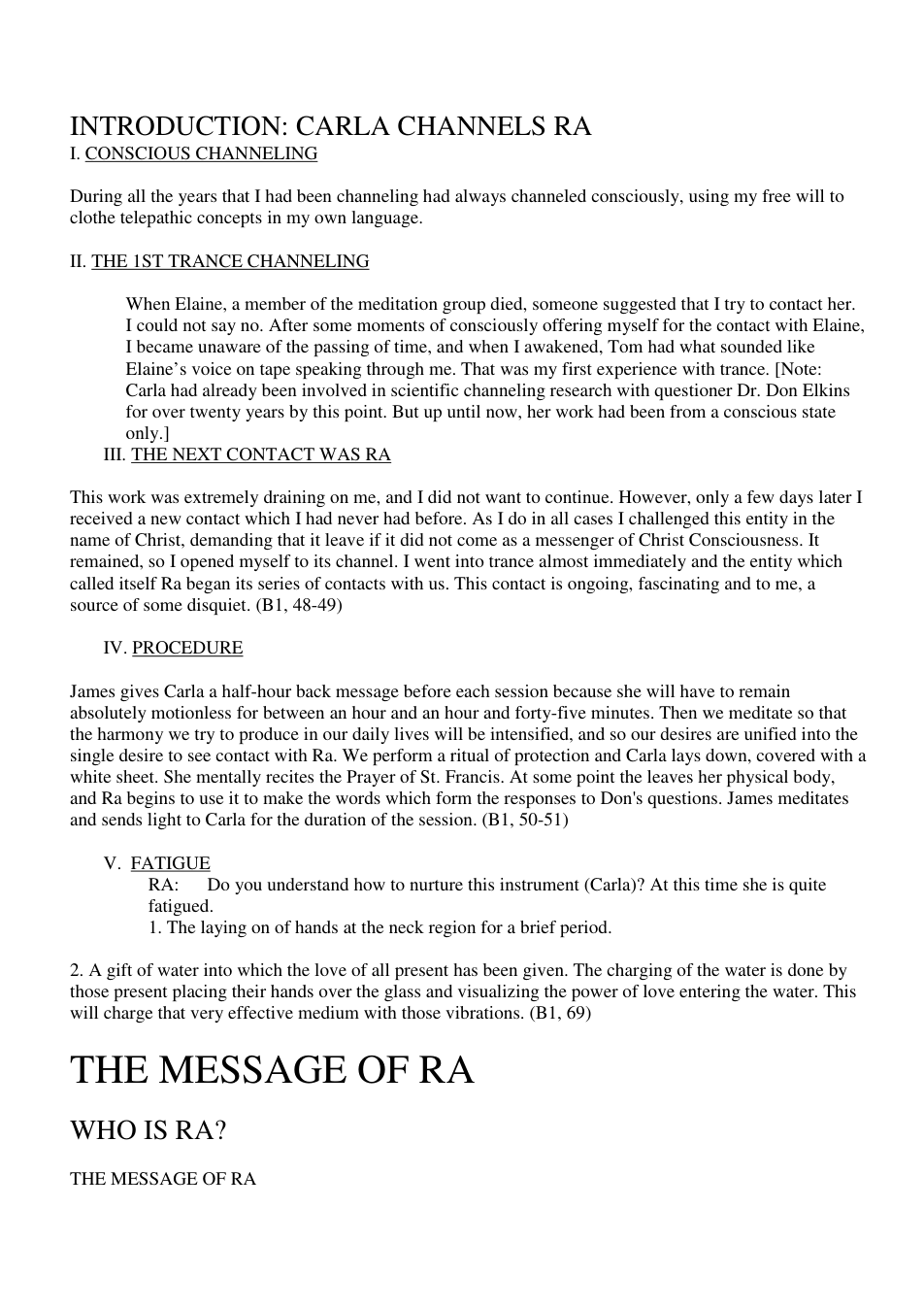 Teachings Of Ra - Law Of One Study Guide cover