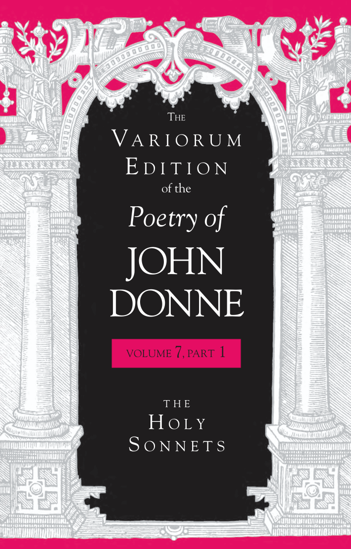 Poetry of John Donne - The Holy Sonets cover