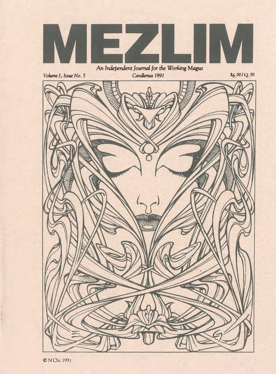 [Vol.1,No.5] Mezlim - Candlemas 1991 cover