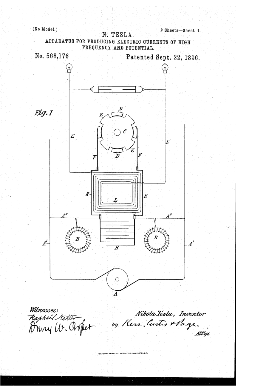 Tesla Patents - 00568176 cover