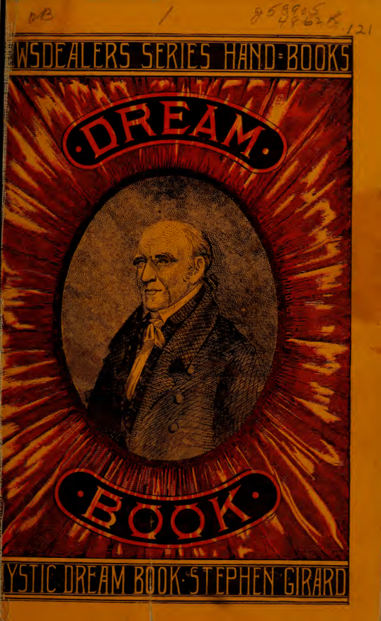 The Mystic Dream Book - S Girard (1886) cover