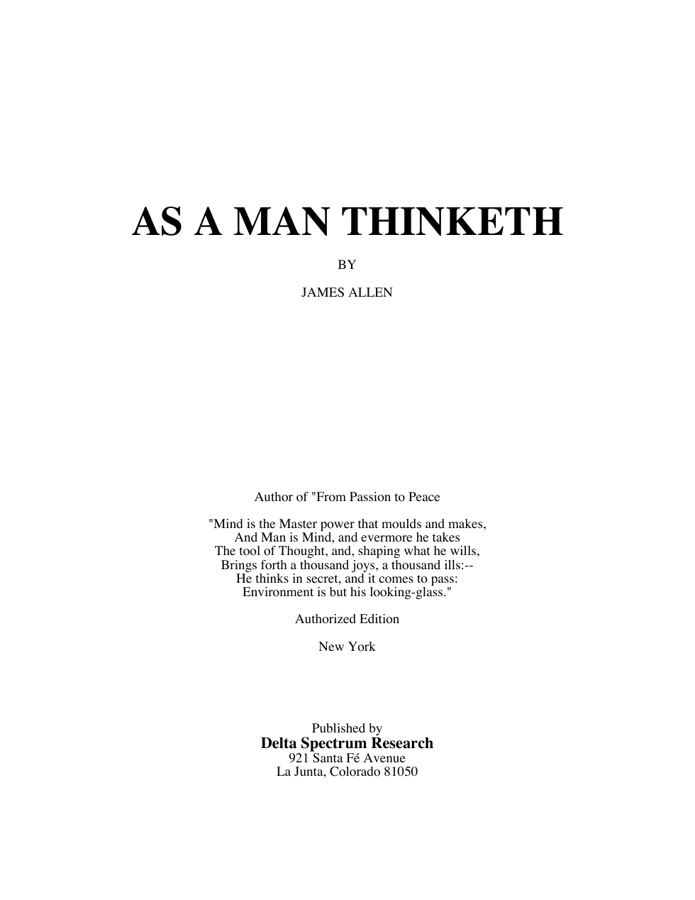 AsAManThinketh cover