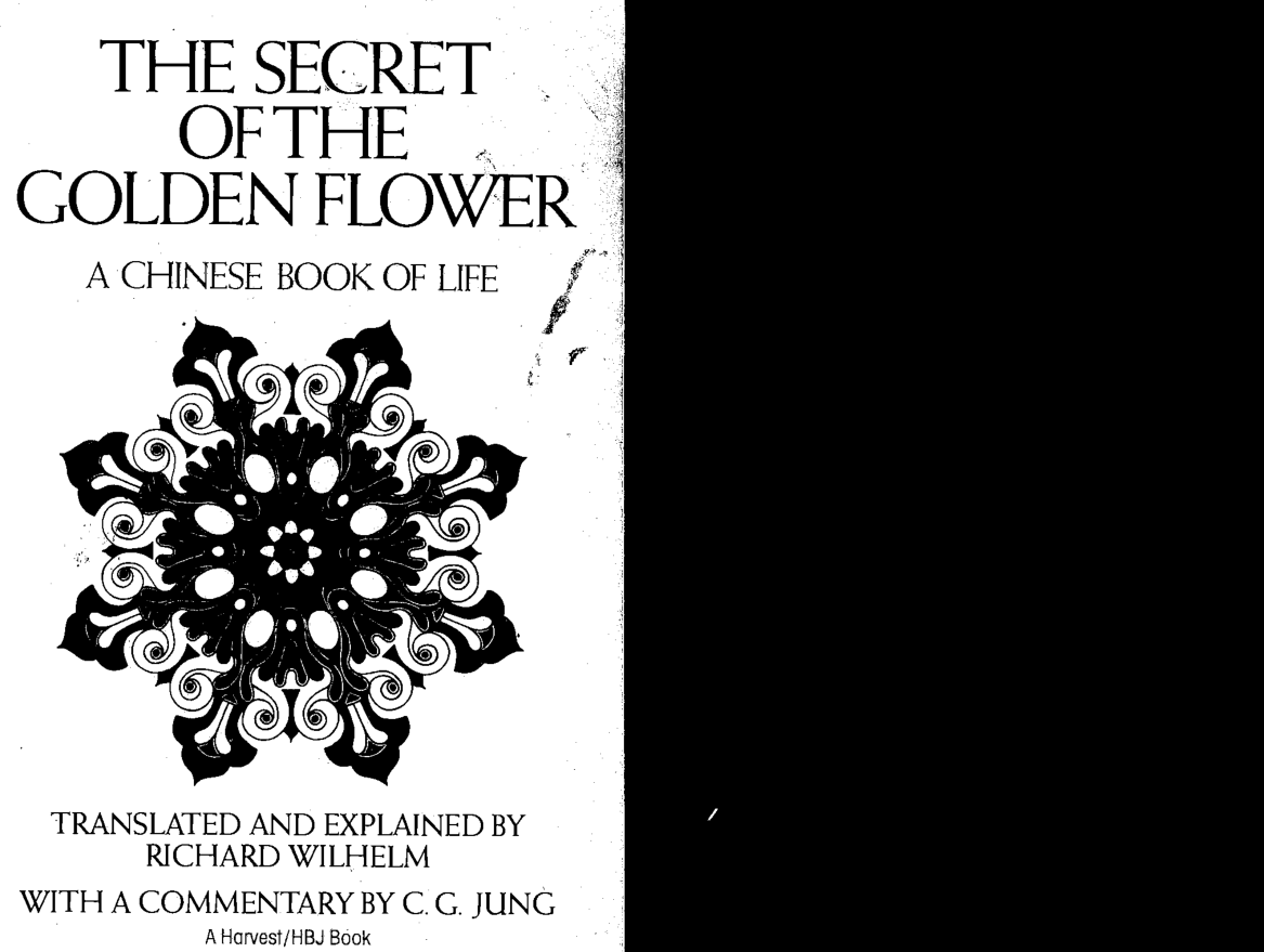 Secret of the Golden Flower - Chinese Book of Life (1962) cover