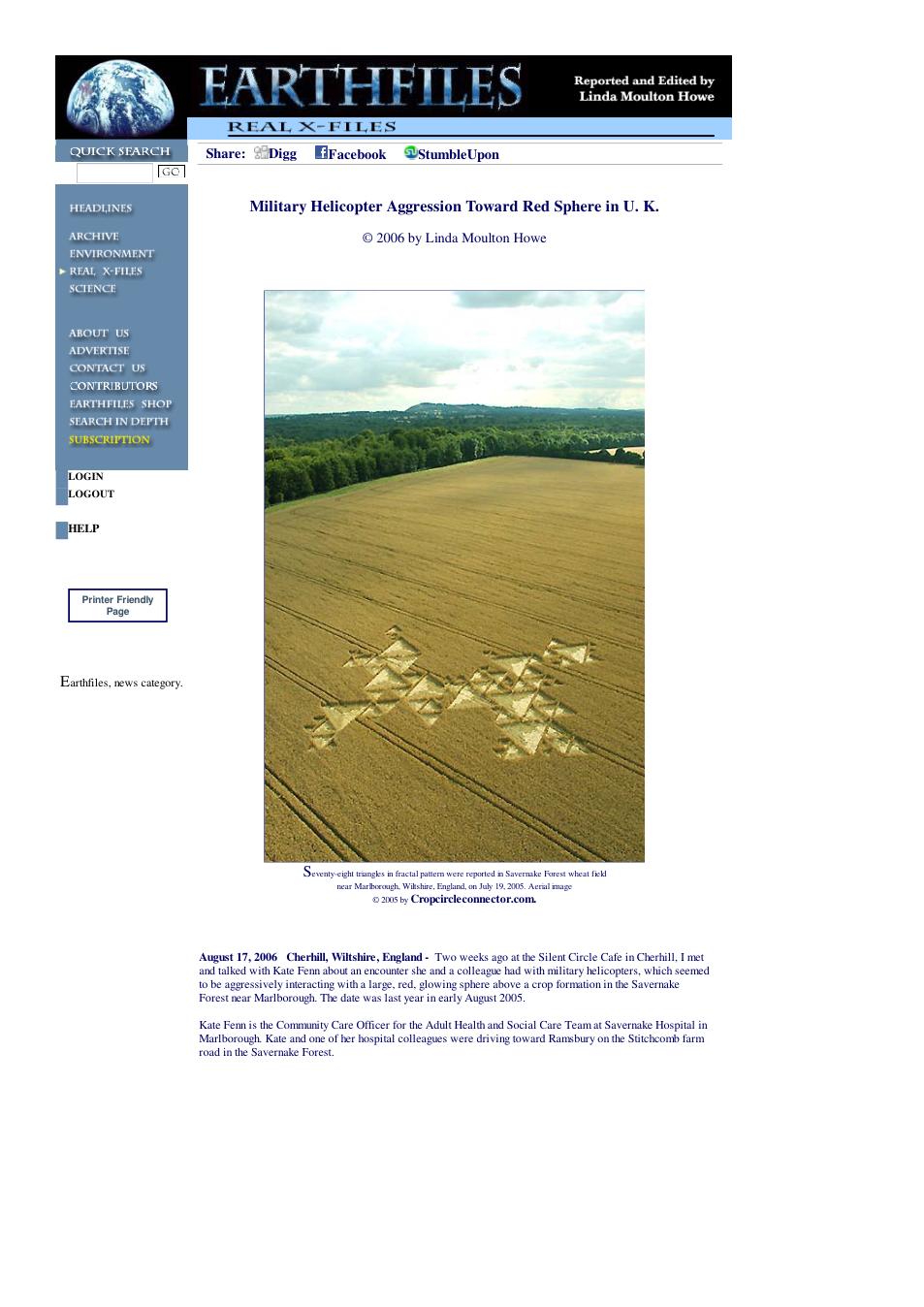 08 17 2006 Military Helicopter Aggression Toward Red Sphere in U. K. cover