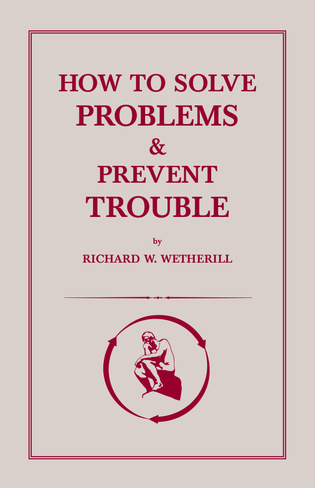 How To Solve Problems And Prevent Trouble cover