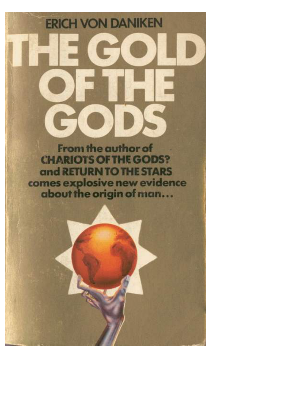Erich Von Daniken - Gold Of The Gods cover