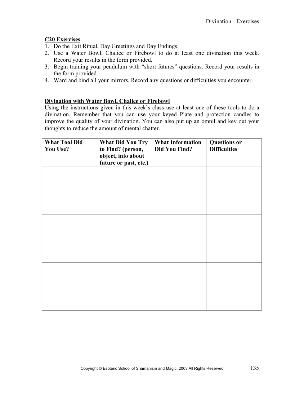 Class 20 Xercises cover