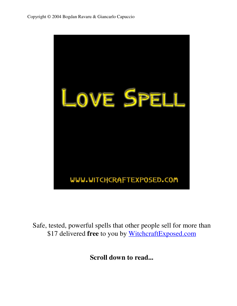 lovespell1 cover