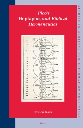 Crofton Black - Pico's Heptaplus and Biblical Hermeneutics cover