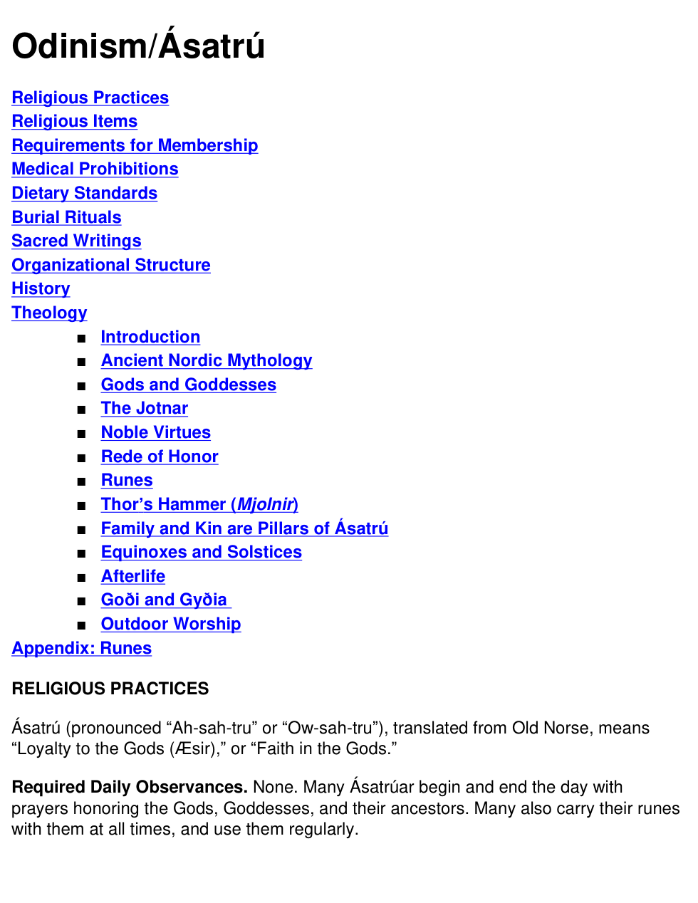 Anonymous - Odinism And Asatru cover
