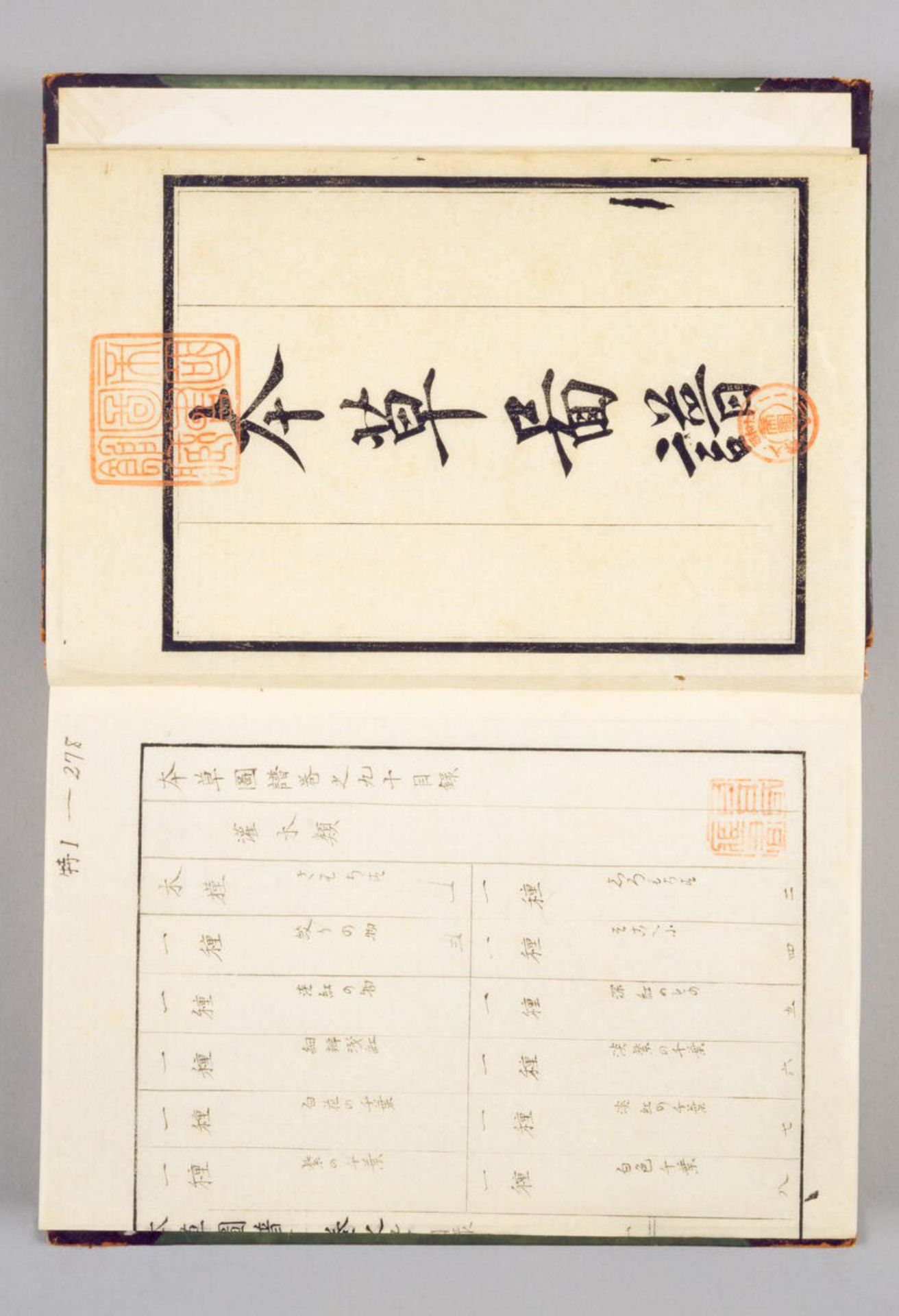 Illustrated Manual of Medical Plants Vol 12 - Iwasaki, Kanʼen c.1840 cover