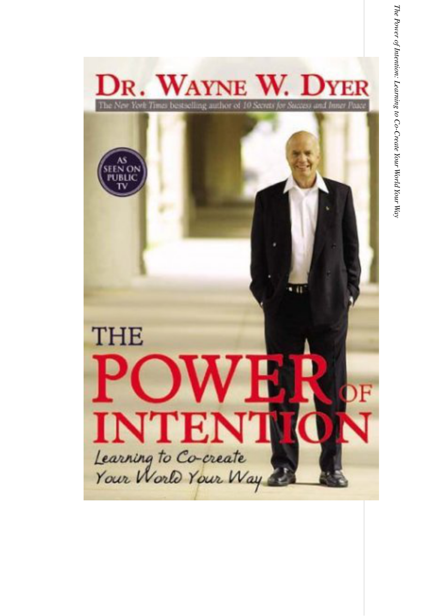 Wayne Dyer - The Power Of Intention cover