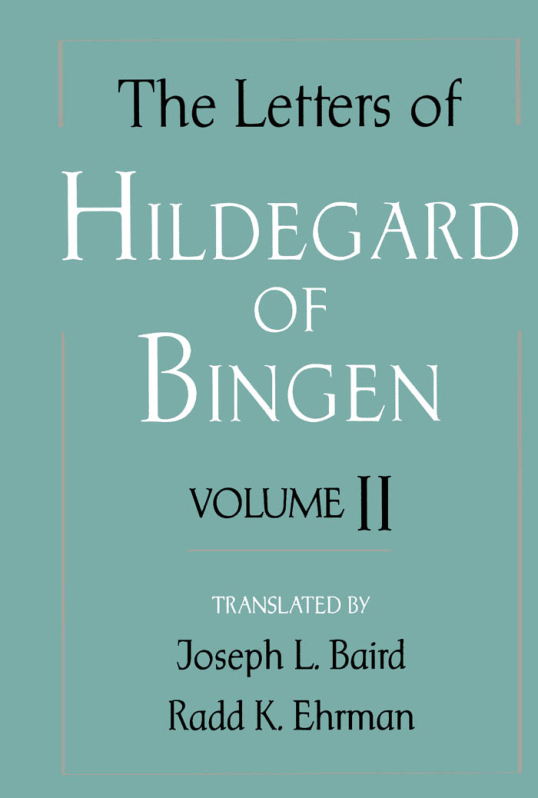 Hildegard of Bingen-The Letters of Hildegard of Bingen Volume II (1998) cover