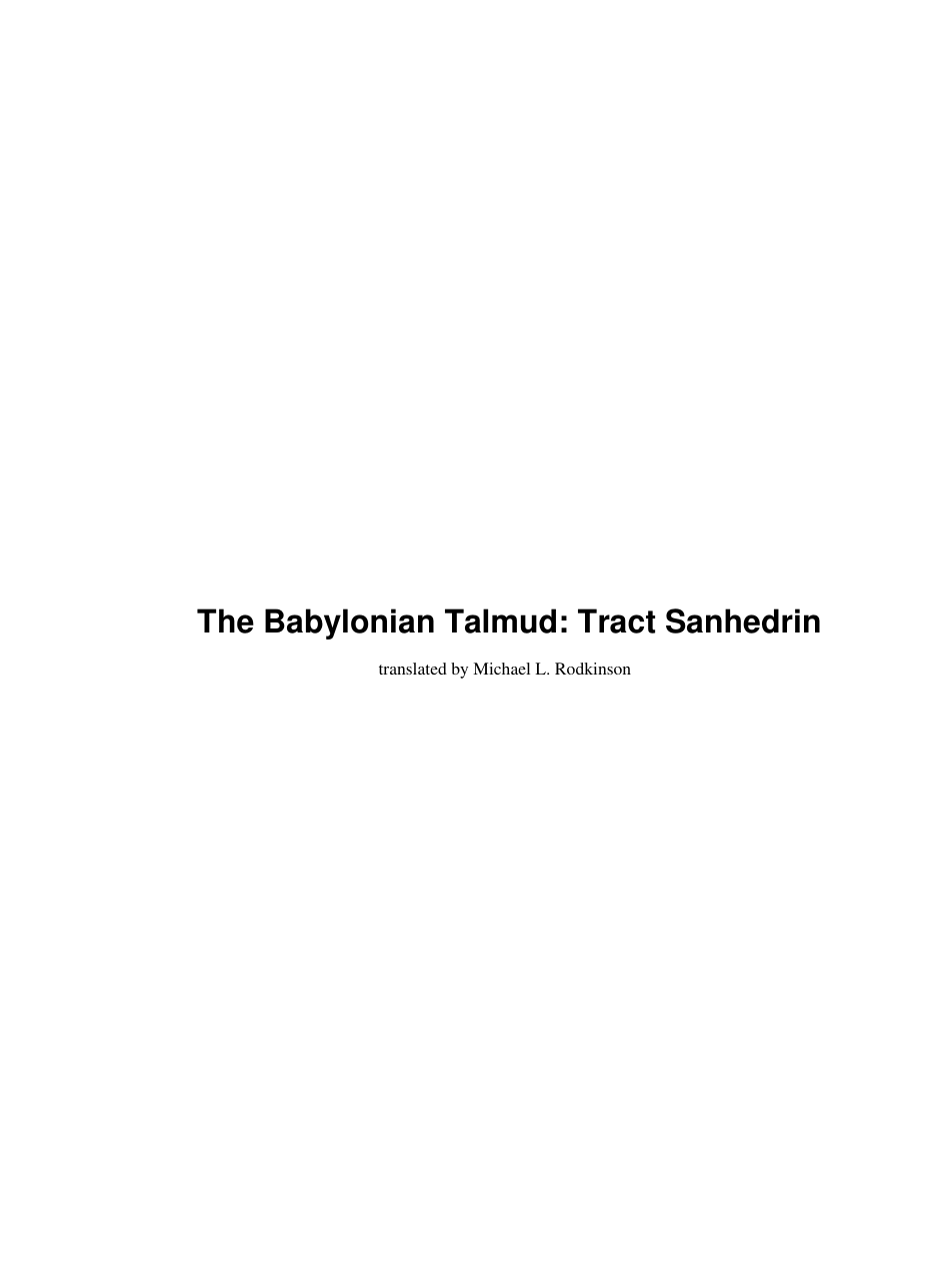 Babylonian Talmud cover